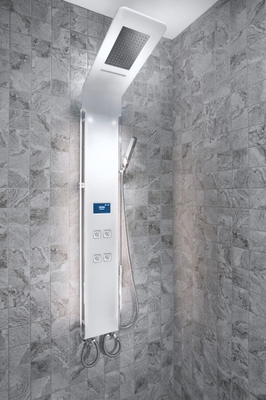 Contemporary Shower with Features